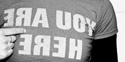 You_are_here_-_T-shirt small
